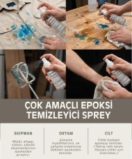 Epoksi Reçine Temizleyici - 100 ML Sprey - Görsel 2