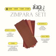 İnce Su Zımpara Seti - El Tipi (800-1000-1500-2500 Numara) - Görsel 2