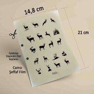Epoksi Dini Harf, Yazı Sticker Seti - Epoksi Reçine - Görsel 2