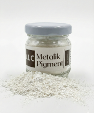 İnci Beyaz Epoksi Pigmenti - 10g Metalik Sedefli Toz Boya